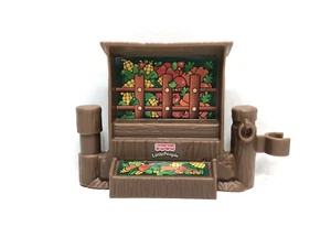 Fisher Price Little People FARM PRODUCE FENCE PIECE Fencing Barn Thanksgiving - Picture 1 of 5