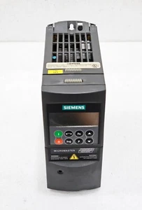 SIEMENS MICROMASTER 420 INVERTER DRIVE 6SE6420-2UD17-5AA1 #2 - Foto 1 di 14