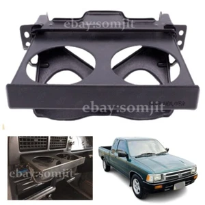 Front Drink Cup Holder Black For Toyota Hilux Mighty-X Plus LN106 LN85,1989-1998 - Picture 1 of 8
