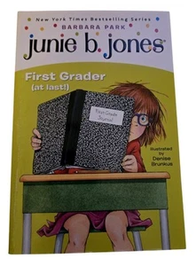 Junie B. Jones First Grader (At Last!) Paperback Illustrated Book Barbara Park - Picture 1 of 2
