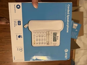 Bundle box 9 items AT&T Single Line Corded Phone - White - Picture 1 of 10