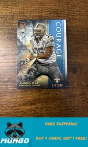 2015 Topps Valor #29 Andrus Peat Courage #/299 New Orleans Saints novato - Imagen 1 de 2
