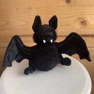Ganz Webkinz schwarze Fledermaus HM367 Plüschtier 8 Zoll Stofftier ohne Code - Bild 1 von 5