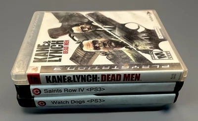PS3 游戏套装 – Kane & Lynch、Saints Row IV、看门狗(3 件装) — 第 1/4 张图片