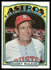 Harry Walker #249 1972 Topps Astros de Houston - Imagen 1 de 2