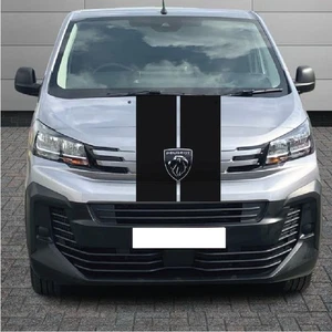 Peugeot Expert Boxer Partner Van Bonnet Stripes Graphics Decals Vinyl Stickers - Picture 1 of 2