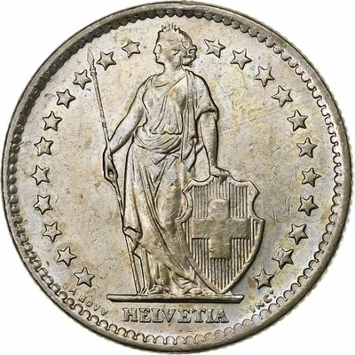 [#1166336] Switzerland, 2 Francs, 1979, Bern, Copper-nickel, MS, KM:21a.1 - Image 1 of 2