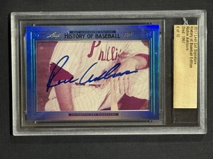 2017 Leaf History of Baseball Edition Richie Ashburn 6/12 Schnitt Signatur Autogramm HOF - Bild 1 von 2