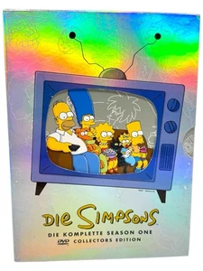 SIMPSONS Season 1 - Collectors Edition - Glanz DVD BOX RAR - INKgrafix Toys A329 - Picture 1 of 6