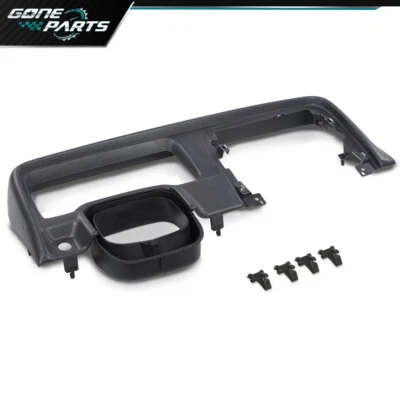 Fit For 1997-2001 Jeep Cherokee XJ Dash Bezel Trim Speedometer Column Surround - Image 1 of 4