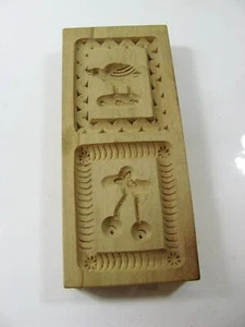 Holzmodel 2 Motive ca. L 10,5 cm B 4,5 cm H 1,5 cm (158) - Bild 1 von 3