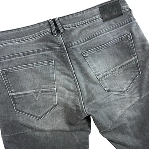 REV'IT! Tailored Technology Philly 2 LF Motorcycle Jeans Men's 38x36 Black Wash - Picture 1 of 10