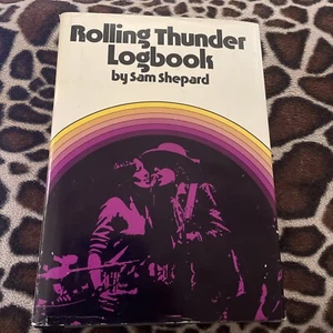Excellent 1977 Viking Press First Edition ROLLING THUNDER LOGBOOK by SAM SHEPARD - Picture 1 of 7
