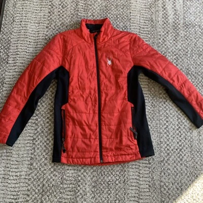 Spyder Glissade Insulator Hybrid Quilted Jacket, Boy’s Size 14-16 Large - Image 1 of 3