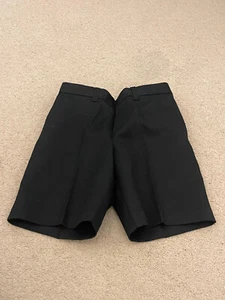 George boys Kids Black School Shorts Size 3-4 Years (height 98-104cm) - Picture 1 of 5