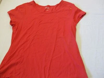 Blusa mujer hanes roja top talla l Foto 1 de 4