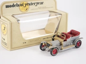 Matchbox Modelli Of Yesteryear Y-10 1906 Rolls Royce Argento Ghost - Foto 1 di 6