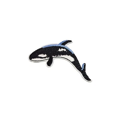 Whale Fish Embroidery Free Willy Embroidered patch For Accessories And Clothing - Image 1 of 4