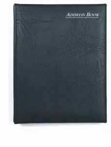 Ringbound Telephone / Address Book - Black (835) - Picture 1 of 2