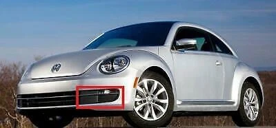 NUEVO PARACHOQUES DELANTERO INFERIOR IZQUIERDO ORIGINAL VW BEETLE 12-16 N/S PARRILLA NEGRO 5C5853665C Foto 1 de 1