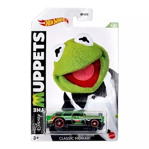 HOT WHEELS Classic Nomad Green Kermit Disney Muppets '55 Chevy GRP53 2021 New B2 - Picture 1 of 2