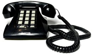 Vintage Push Button Telephone, Black- Lonestar Model 922 With Tone/pulse Setting - Picture 1 of 4