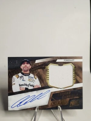 Aric Almirola 2023 Prime Racing Firesuits GOLD /25 Souvenir Signatures Nascar  - Image 1 of 4