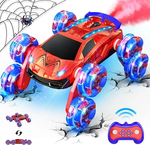 Spider Remote Control Car, 8WD RC Stunt Car Kids Toys for Age 8-13 Double Sided - Picture 1 of 7