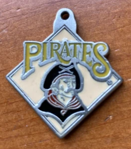 Llavero de peltre auténtico de colección de los Piratas de Pittsburgh 1992 solo colgante - Imagen 1 de 3