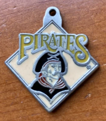 Vintage Pittsburgh Pirates Authentic MLB Pewter Key Chain 1992 Pendant Only - Image 1 of 3