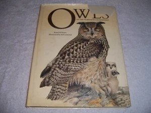 Owls of the Northern Hemisphere by Karel H. Voous hc/dj birds - Foto 1 di 4