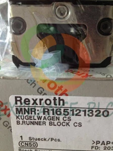REXROTH rail carriage bearings R165121320 NEW 1PCS - Picture 1 of 2