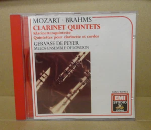 Mozart, Brahms – Klarinettenquintette Melos Esemble of London - Bild 1 von 3