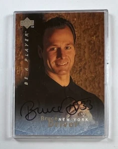 1996 Upper Deck #S147 Bruce Driver Be a Player Auto HRA4 - Picture 1 of 2