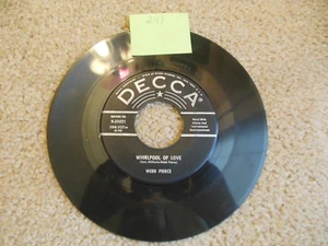Decca Whirlpool Of Love Webb Pierce Vinyl LP Album Record #241 - Picture 1 of 2