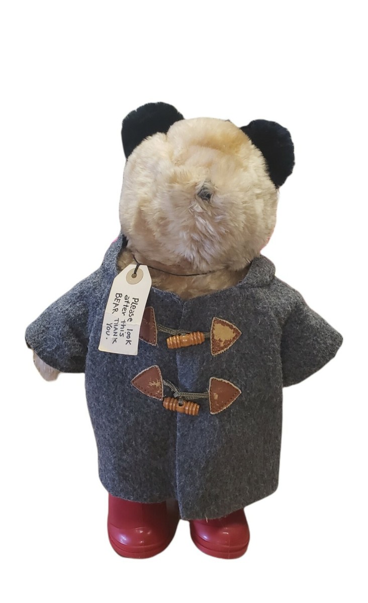 【希少】Eden Toys PADDINGTON パディントンベア ヴィンテージ Vintage PADDINGTON BEAR Plush LARGE 24” W/Tag Eden Toy