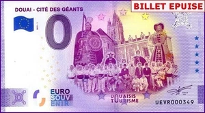 DOUAI - CITE DES GEANTS / BILLET 0 € / NULL EURO-SCHEIN / UEVR 2021-1 - Picture 1 of 1