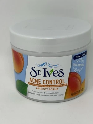 St Ives Blemish Acne Control Apricot Scrub Tub- 10 Oz - NEW NOS HTF - Image 1 of 4