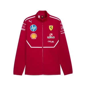 Chaqueta softshell Scuderia Ferrari F1 Team 2025 para hombre - cereza oscura - Imagen 1 de 2