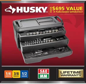 Husky Mechanics Tool Set (270-Piece) - New - Picture 1 of 7