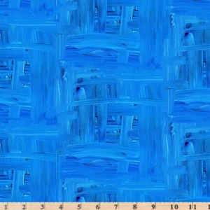 French Revolution Tisser Cobalt Blender 40124-47 Northcott Fabric By half yard - Picture 1 of 1