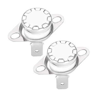 2pcs 250V 10A 160°C Normally Closed Thermostat KSD301 Thermal Control - Image 1 of 4