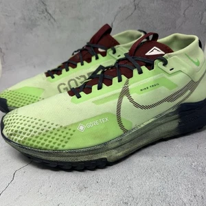 Scarpe da corsa Nike React Pegasus Trail 4 GTX Vapor Green DJ7926 303 da uomo taglia 15 M - Foto 1 di 11