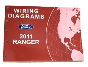 2011 Ford Ranger XLT Super Sport Truck Electrical Wiring Diagrams Shop Manual - Picture 1 of 7
