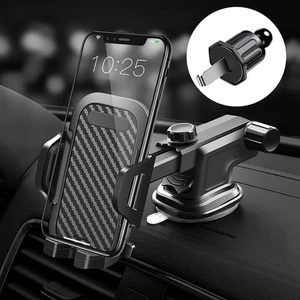 Support Support Support Voiture 360° Universel Pare-Brise pour Téléphone Portable GPS - Photo 1 sur 2