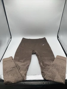 Gymshark Brown Adapt Ombre Seamless High Waist Leggings Size S Gym - Bild 1 von 8