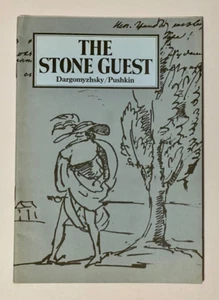 Vintage Opera Libretto - THE STONE GUEST Dargomyzhsky Pushkin Coliseum 1987 ENO - Bild 1 von 14