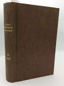 HUNT'S MERCHANTS' MAGAZINE Vol 16 (Jan-June 1847) - cotton - coal mines - Imagen 1 de 5