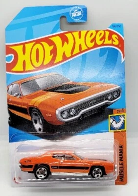 2023 Hot Wheels 1971 Plymouth GTX HW Muscle Mania Toy Car New In Package  - Image 1 of 2