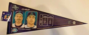 ARIZONA DIAMONDBACKS JOHNSON/SCHILLING MLB BASEBALL COLLECTORS PENNANT NEW - Picture 1 of 1